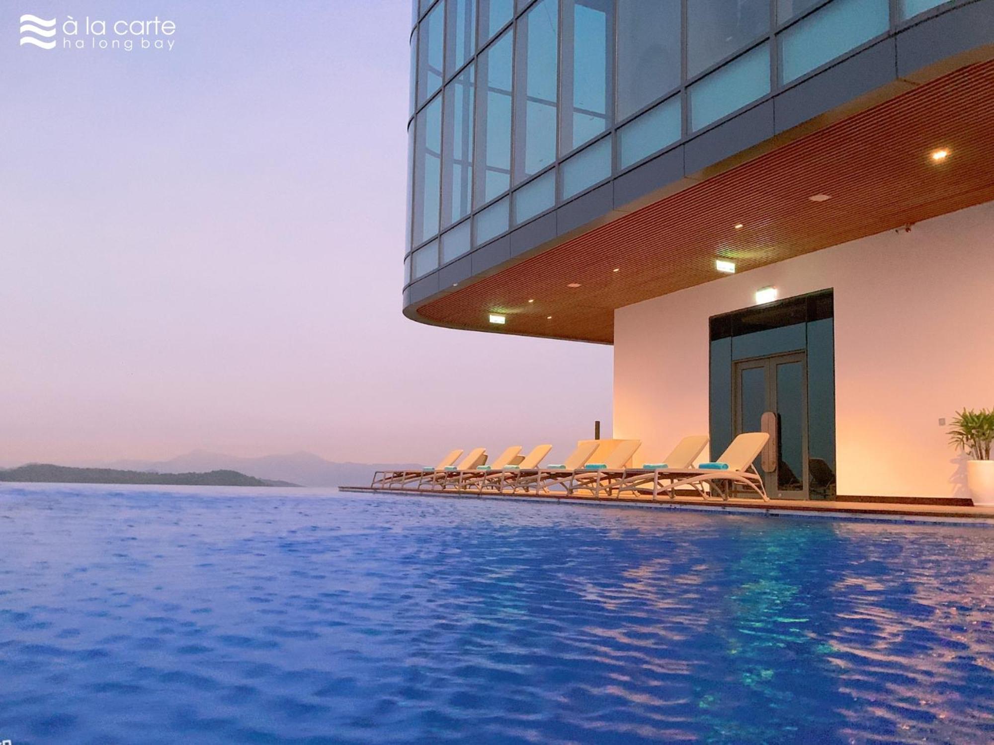 A La Carte Ha Long Apartment By The Beach Exterior foto
